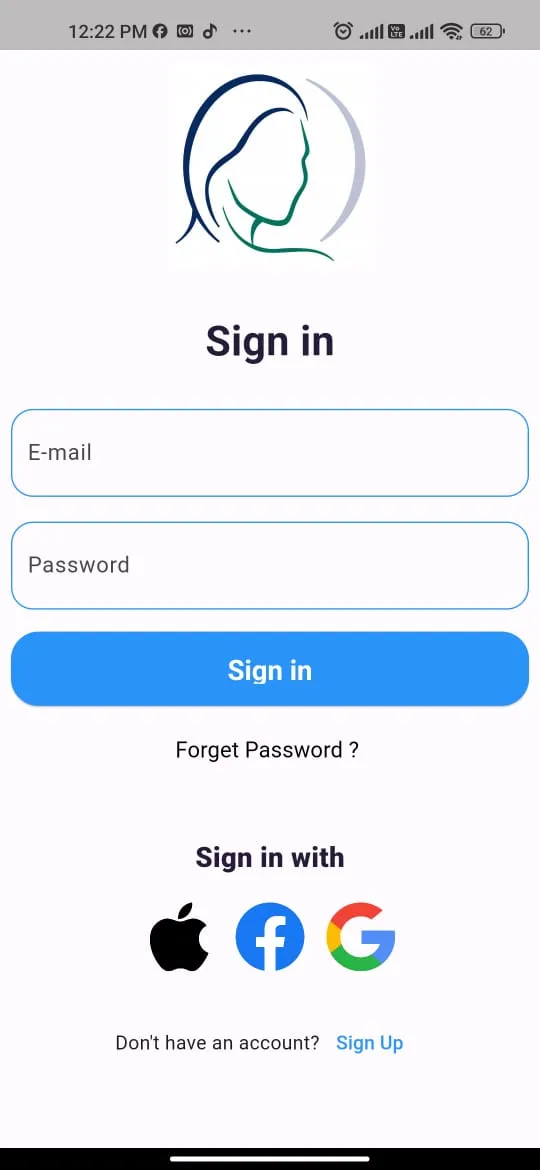 Home Screen